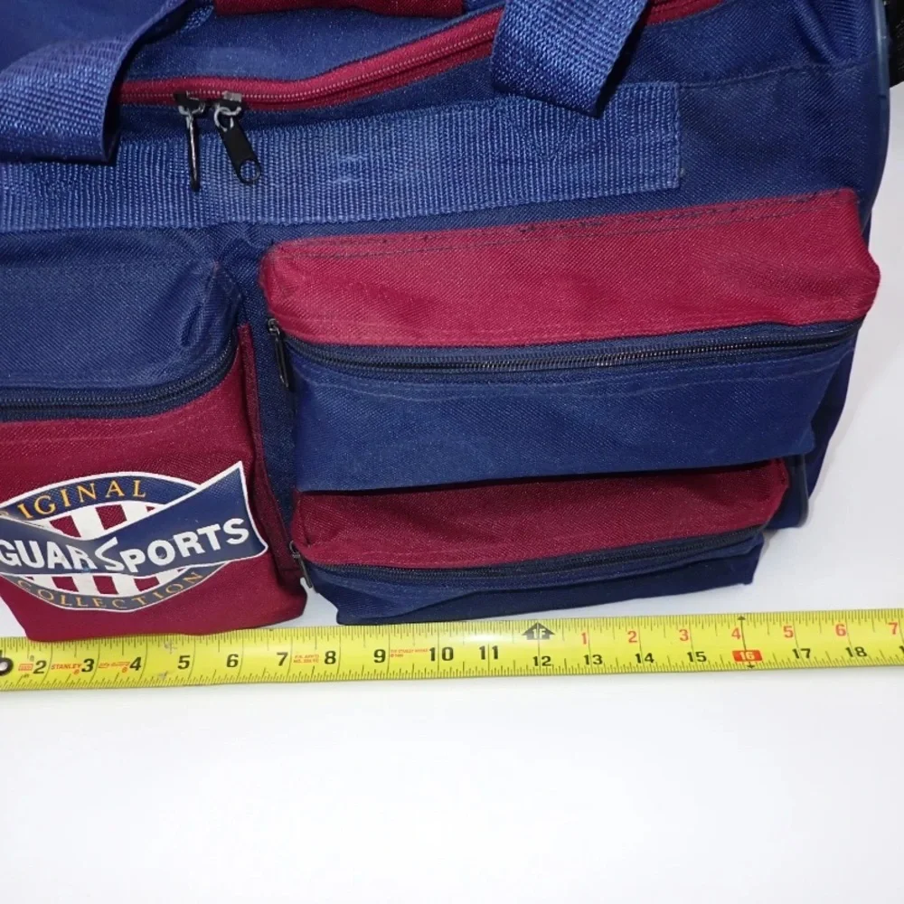 Jaguar Sports Original Collection Duffle Gym Bag Sports Pockets Canvas